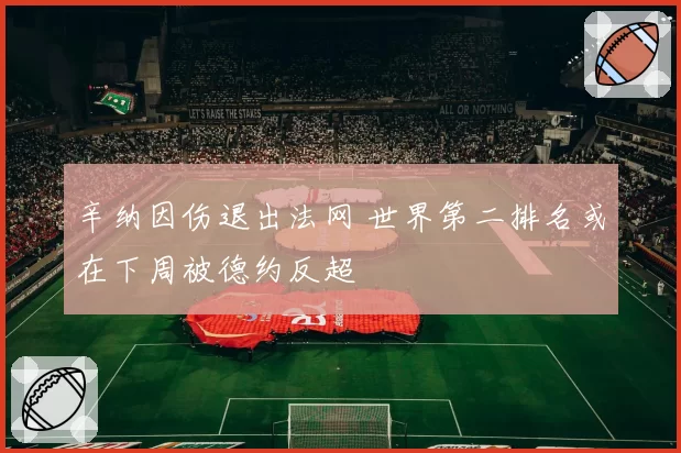 辛纳因伤退出法网 世界第二排名或在下周被德约反超