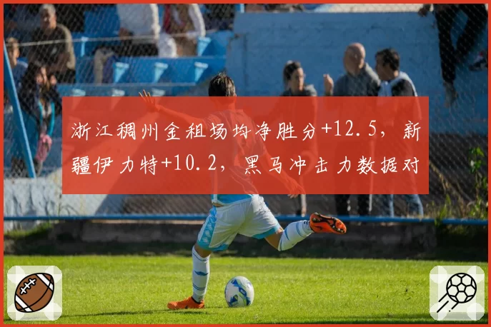 浙江稠州金租场均净胜分+12.5，新疆伊力特+10.2，黑马冲击力数据对比